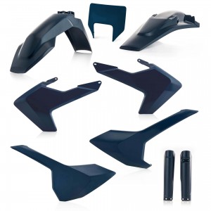 KIT DE PLASTICA COMPLETO HUSQVARNA ENDURO 2017/18/19 BLANCO