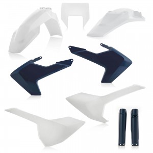 KIT DE PLASTICA COMPLETO HUSQVARNA ENDURO 2017/18/19 BLANCO